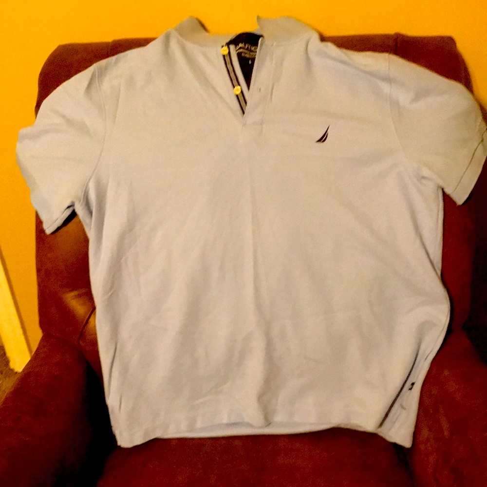 BLUE NAUTICA SHIRT